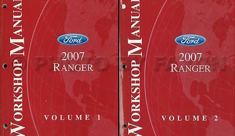 ford ranger repair manual online