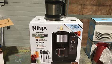 NINJA HOT & COLD BREW SYSTEM (COFFEE/TEA) 6 BREW SIZES, 5 BREW STYLES & REDUCE COLD 1 MUG WITH