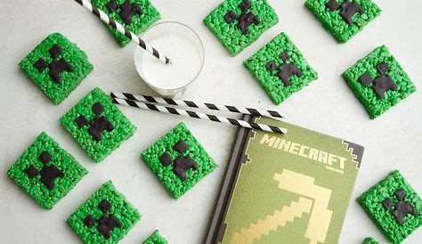 Minecraft Rice Krispies | Recipe | Rice krispies, Minecraft party