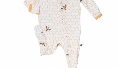 Amazon.com: KicKee Pants Baby-Boys Printed Footed Coverall: Infant And
