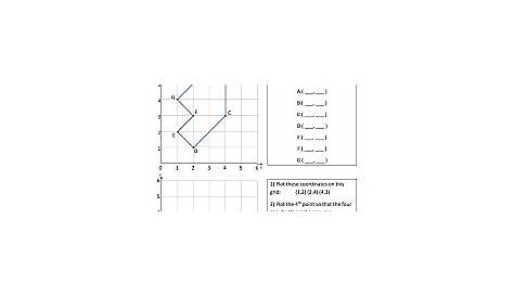 math coordinates worksheet