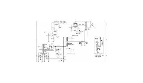 Schematic for 6l6 Single Ended Amplifier with 6N3P SRPP Driver | Valve