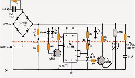 24v transformerless power supply circuit diagram