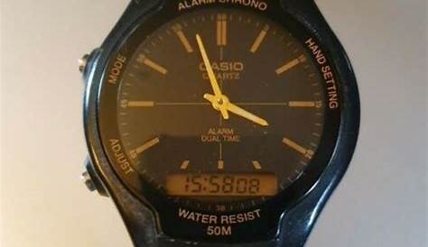 casio 5157 watch user manual