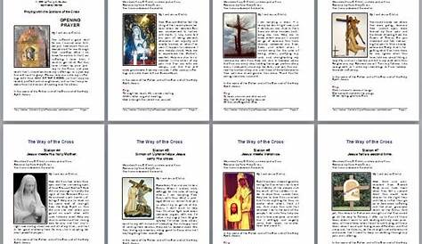 Best stations of the cross prayers printable | Harper Blog