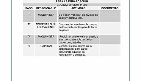 Manual De Procedimientos