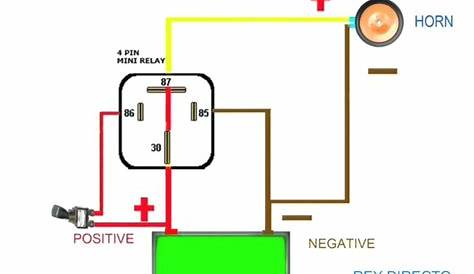 relay switch diagram 12 volt