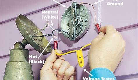 motion detector activated light circuit diagram