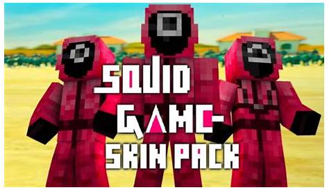 Squid Game for Minecraft Pe – Squid Game MOD Skins für Android - APK