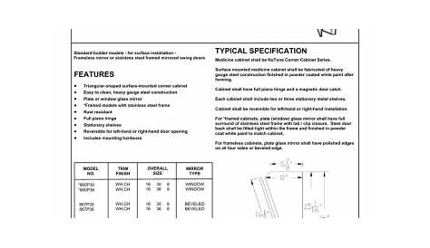 NuTone 860 User's Manual | Manualzz