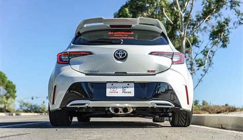 Catback Exhaust (Center-Dual) - Toyota Corolla Hatchback [2019+] ** ET