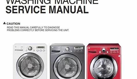 LG WM2301HR Washer Service Manual and Repair Guide | Washing machine