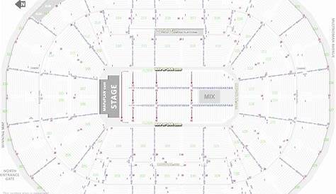 The Brilliant quicken loans arena seating chart with rows and seat numbers