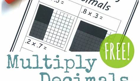 Decimal Multiplication Grid - Leonard Burton's Multiplication Worksheets