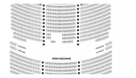 rodgers theater seating chart