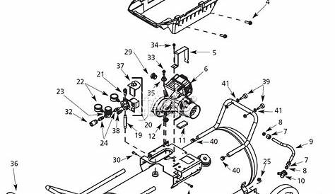 air compressor component diagram