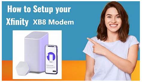 How to Setup your Xfinity XB8 XFi Modem - YouTube