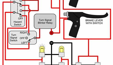 brake and turn signal wiring diagram