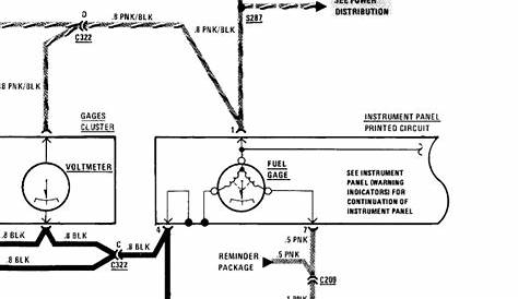 fuel gauge schematic diagram