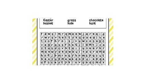Easter Word Search FREEBIE! by Sarah's STEAMers | TpT