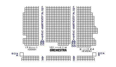 lunt fontanne theatre seating chart