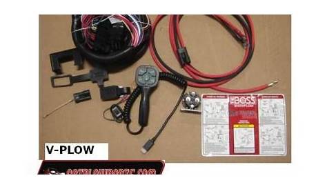 boss plow wiring harness chevy