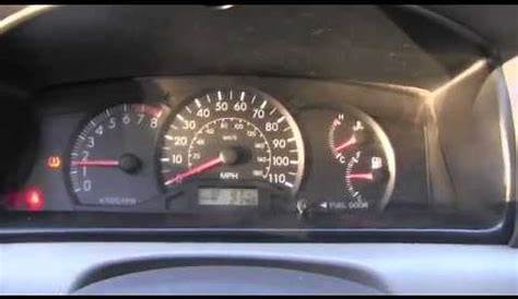 Toyota Corolla Tire Pressure Light On - YouTube