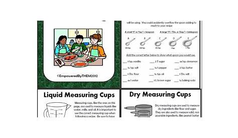 Empowered By THEM: Kitchen Measuring