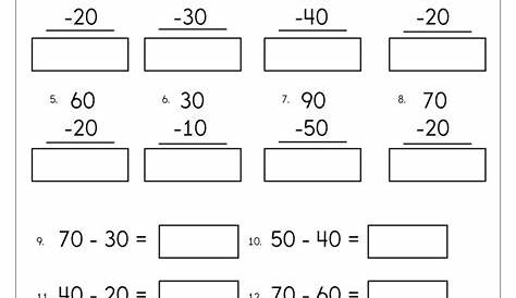 regrouping tens and ones worksheets