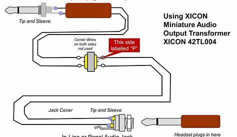 aviation headset jack wiring diagram