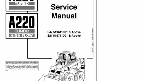 bobcat 7753 service manual