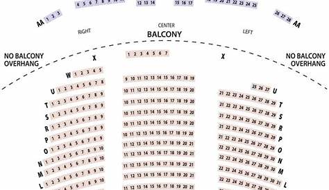 Seating Charts | Tacoma City Theaters