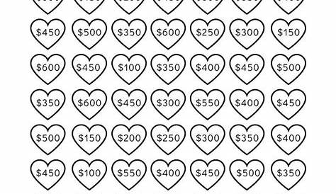the $ 20, 000 valentine's day savings is shown in black and white
