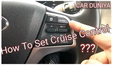 does manual car have cruise control