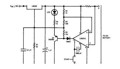 Simple 12 V Battery Charger Circuit Diagram | Circuits Diagram Lab