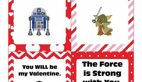 Star Wars Valentine Cards FREE Printable | Mommy Evolution