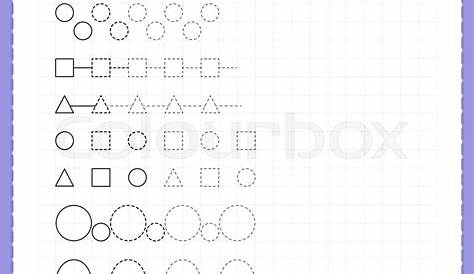 line tracing worksheet