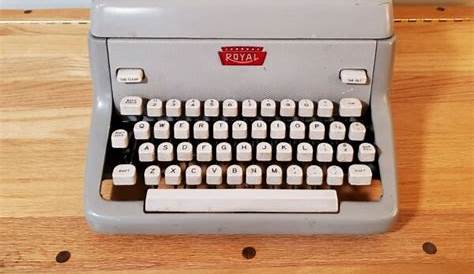 1960 Royal FP on the Typewriter Database
