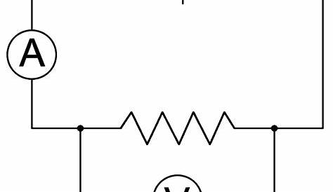 Simple Circuit Diagram Gone Ammeter And Voltmeter | Wiring Diagrams Nea