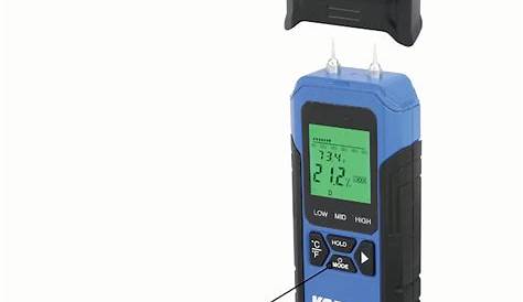 kobalt moisture meter manual