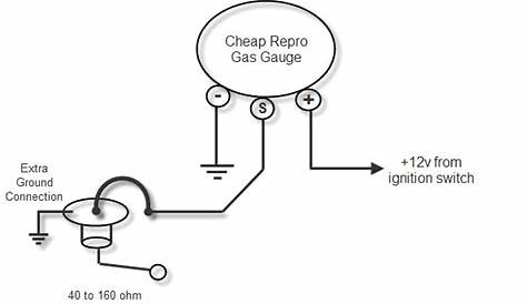 Fuel Tank Gauge Wiring Schematic Diagram