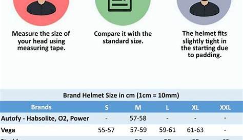 evoshield helmet size chart