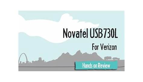Review in Progress: Verizon Global Modem USB730L (USB Cellular Modem
