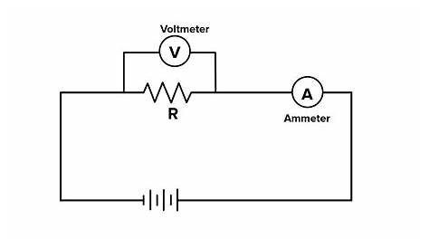 voltmeter in circuit diagram