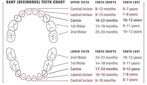 how yellow are my teeth chart