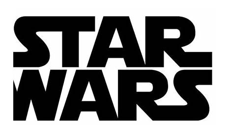 Star Wars logo Sticker | Star wars silhouette, Star wars stencil, Star