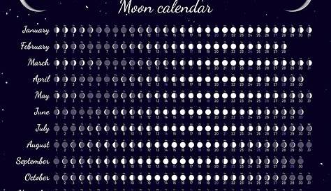 moon phase calendar worksheet