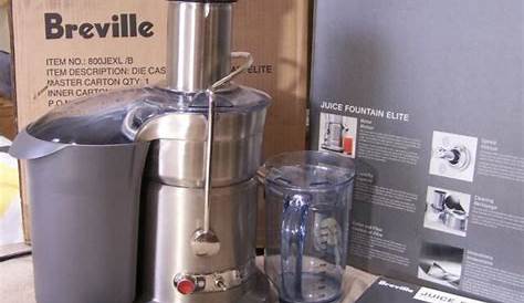 Breville Fountain Elite 1000W Electric Juicer - 800JEXL for sale online