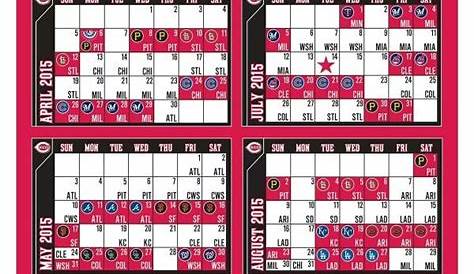 Cincinnati Reds Schedule 2023 Printable