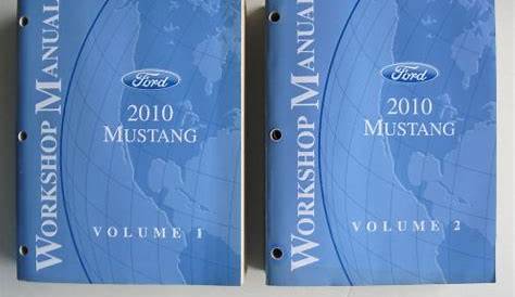 Buy 2010 Ford Mustang Factory Service Manual Set in Gettysburg, Pennsylvania, United States, for